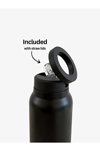 Sportsorigin Tripod Pro Water Bottle with MagSafe Mount - 1000 ml - Black