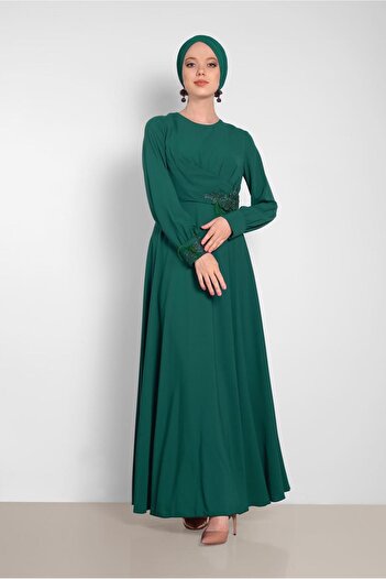 Alvina Güpür Detailed Dress 4433