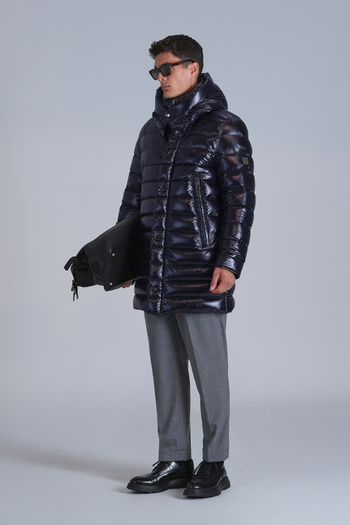 Lufian Albert Goose down Men's Coat Navy Blue