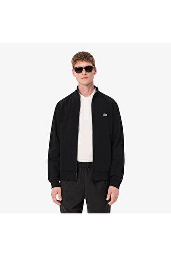 Lacoste Zip-Up High Neck Fleece Sweatshirt - SH9622-00-031
