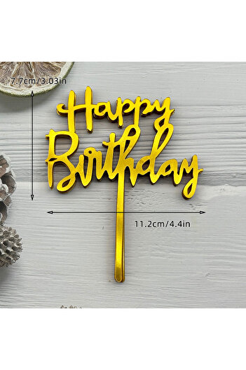 Choice 10 أنماط 17 10 قطعة من زينة كعكة عيد الميلاد السعيدة من الأكريليك باللون الوردي الذهبي والفضي للأطفال والرجال والنساء