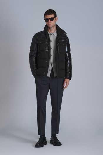 Lufian Genius Goose Feather Men's Coat Black