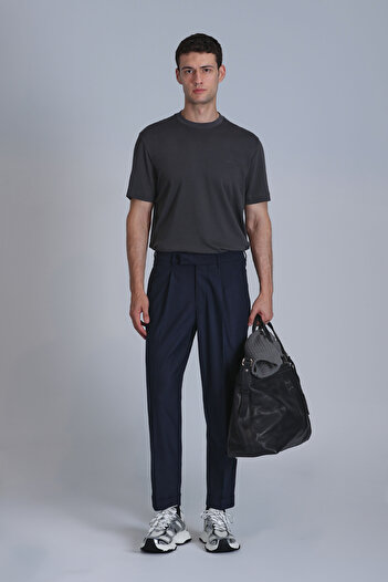 Lufian Men's Basic Khaki T-Shirt - Casa