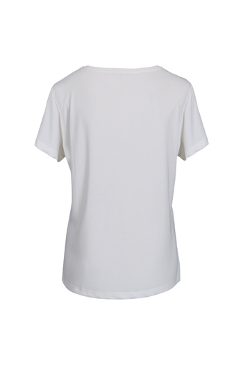 Lufian Ecru Women's T-Shirt - Ufızı