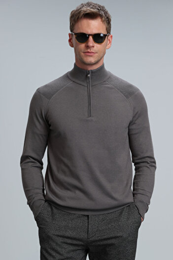 Lufian Face Men's Sweater Mink