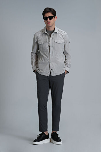 Lufian Terry Men's Coat Gray