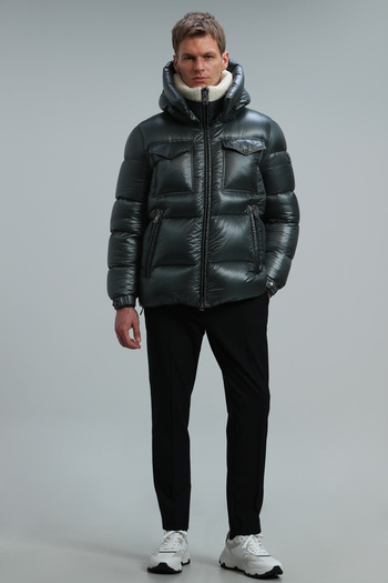 Lufian Ethan Goose Feather Men's Jacket Green