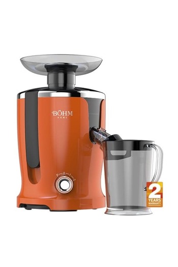 BÖHM Juicer BM1701, 600W, 3 Speeds, 65 mm Tube, BPA-Free Material