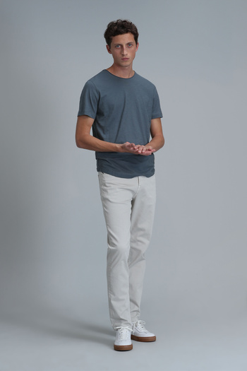 Lufian Men's Basic T-Shirt - Nefti Green Junya
