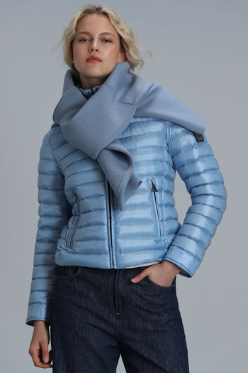 Lufian Mary Goose down Women's Coat Blue