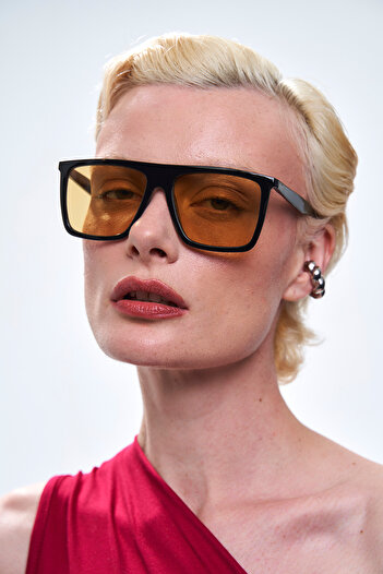 Bilge Karga Carpenter Black Nude Sunglasses