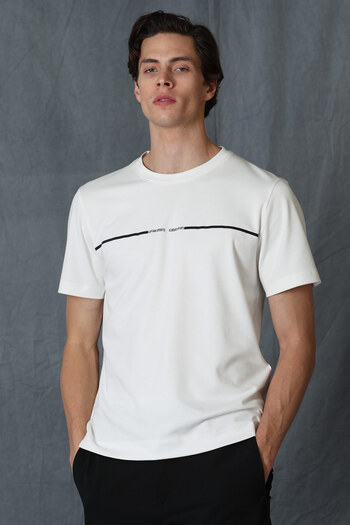 Lufian Carny Men's Basic T-Shirt White