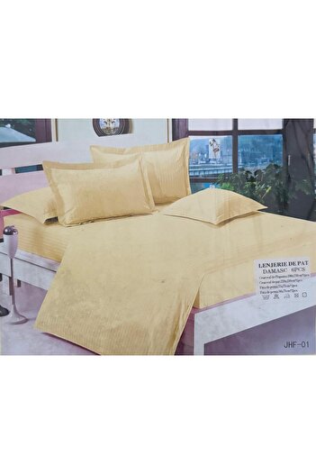 OEM Damask Bed Linen – Set of 6 Pieces, Multicolor
