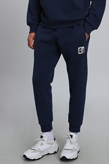 Lufian Ανδρικό φούτερ Jeremy Navy Blue