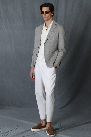 Lufian Спортно мъжко яке Philip Sports Slim Fit Grey