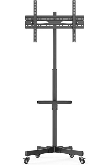 HAMOOD TV SA Classic TV Stand with Strong Wheels, Height Adjustable , Sturdy Wheels, 32 to 58 Inches, HAM-2025bb