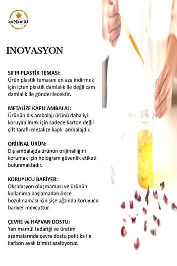 Senseist Botanicals Hint Yağı 30 ml | %100 Saf Doğal | Aromaterapi Masaj Cilt Saç Bakımı | Soğuk Sıkım