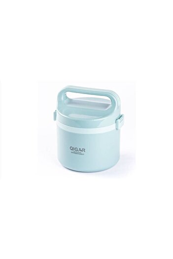 Tantitoni Qıgar, 1300 Ml, Çift Duvarlı, Çift katlı, Çelik, Sızdırmaz, Yemek Taşıma Kabı, Sefer Tası, Food 1094