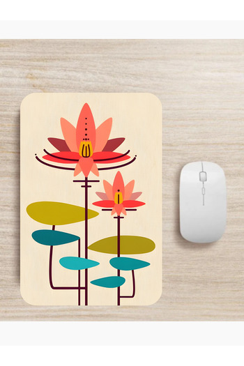 Cemira Lotus Design Mousepad Mouse Pad