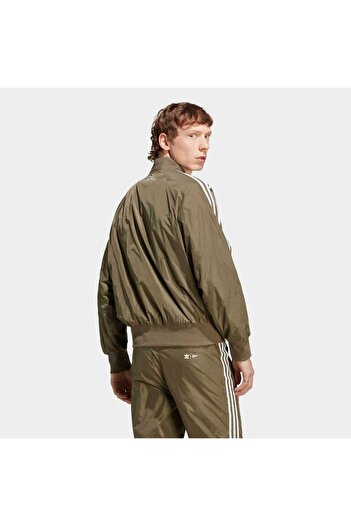 adidas Ανδρικό πράσινο μπουφάν Adicolor Parley (HS2089)