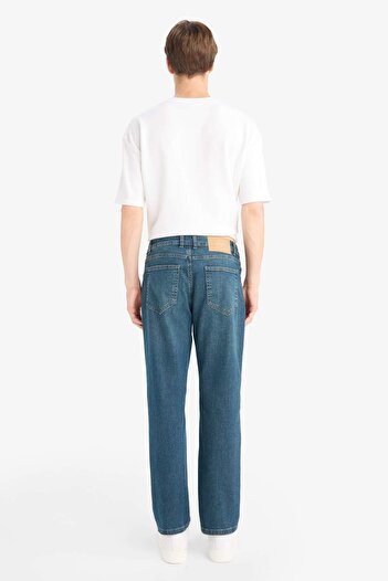 DeFacto Sergio Regular Fit Normal Bel Boru Paça Jean Pantolon