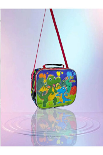 Benittokids Relaxion Glitter Dinosaur Patterned Thermal Lunch Box 3323