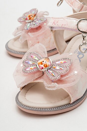 mnpc Girl's Pink Evening Dress Shoes