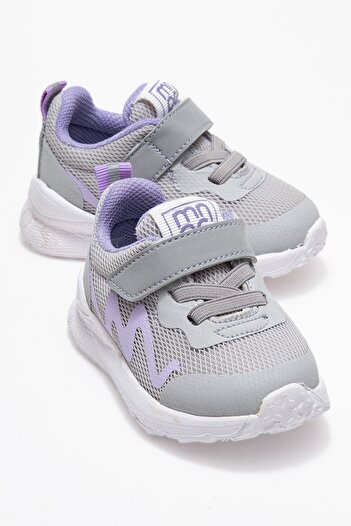 mnpc Girl's Gray Sneakers