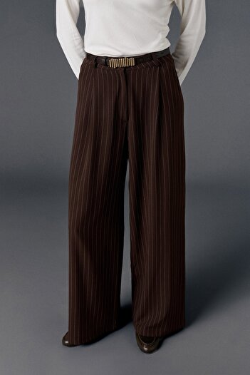 VATKALI Darted Wide Leg Trousers