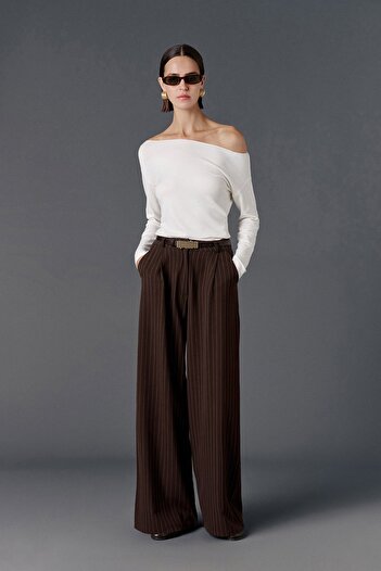 VATKALI Darted Wide Leg Trousers
