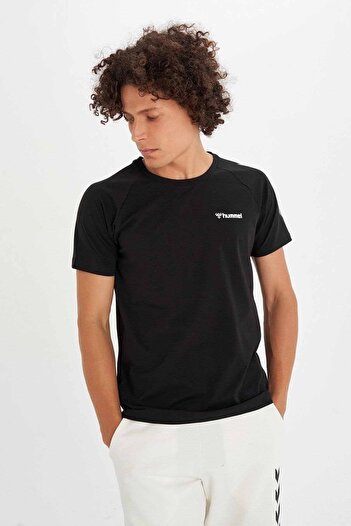hummel Keaton T-Shirt S/ Pánské tričko 910990 -2001Černá