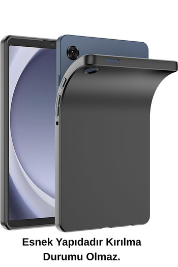 Vip Case حافظة تابلت سامسونج جالاكسي تاب A9+ بلس غطاء خلفي ناعم من السيليكون SM-X210 / 11 بوصة