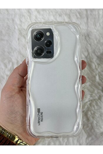 Vip Case Redmi Note 12 Pro 5g - Ergonomic Stylish and Modern Conn Case with Wavy Frame Camera Protector
