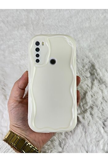 Vip Case Redmi Note 8 - Ergonomic Stylish and Modern Conn Case with Wavy Frame Camera Protector