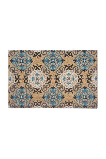 ORCHID GREY PRINTED DOOR MAT 45X75 CM