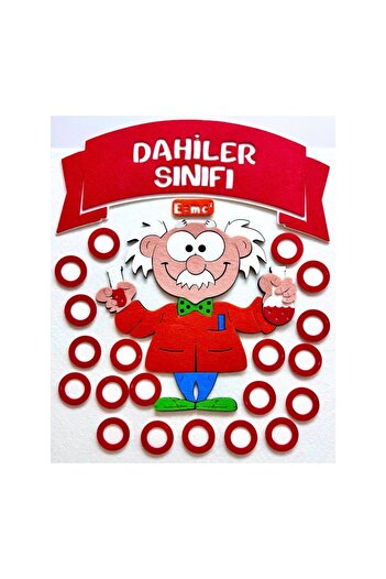 keçeli dünyam Sınıf Mevcudu Panosu Dahiler Sınıfı (Keçe Eğitim Materyali)