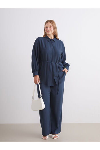 LC Waikiki Özmarka New Season Textured Women's Shirt Tunic
