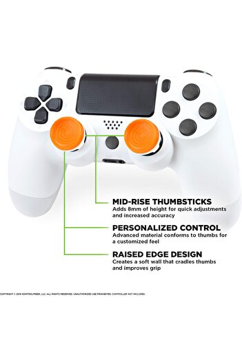 erorex Rush Performance Thumbsticks Playstation 4 Playstation 5 | Performance Thumbsticks | 2 Mid Rise