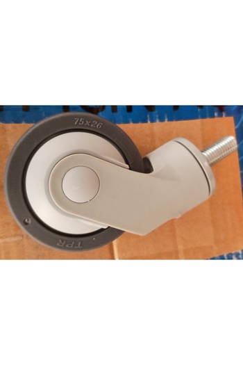 RM Tpr Wheel Silent for Furniture Equipment, for 3Inch 75mm 26mm Width Highest Load Capacity