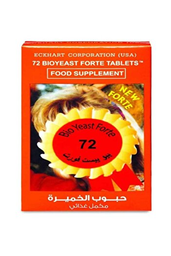 Eckhart Bio Yeast Forte 72 Tablets