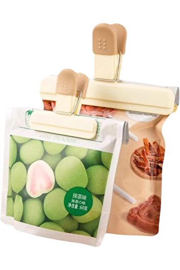 erorex Food Bag Clips 2 Pcs Sealing Clips, Air Tight Seal Grip Office Kitchen Home Usage Storage,Kitchen