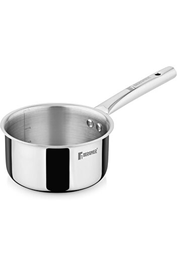 erorex Tripro Triply 16Cm Tea Pan/Milkpan, 1.7L Capacity, Chai/Boil/Warm/Herb Spice Infusion, Heat Resist