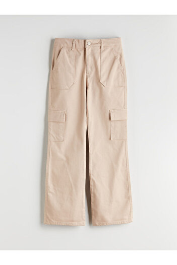 LC Waikiki Wideleg Girl's Cargo Pants