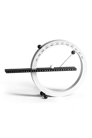 Gadget Master Magnetic 3D Calendar - White