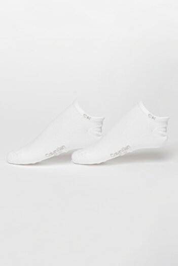 Calvin Klein , Set of ankle socks in cotton blend - 2 pairs, White, 43-46