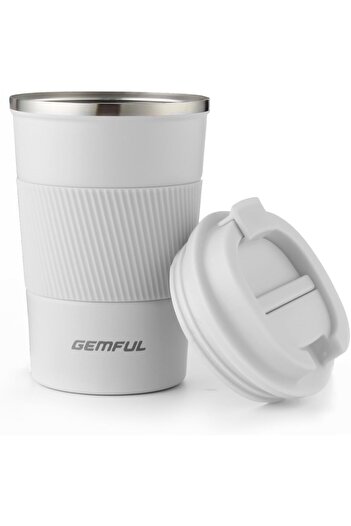 GEMFUL Travel Coffee Mug Stainless Steel Vacuum Ice and Hot Drinks Insulated Tumbler for Home Office