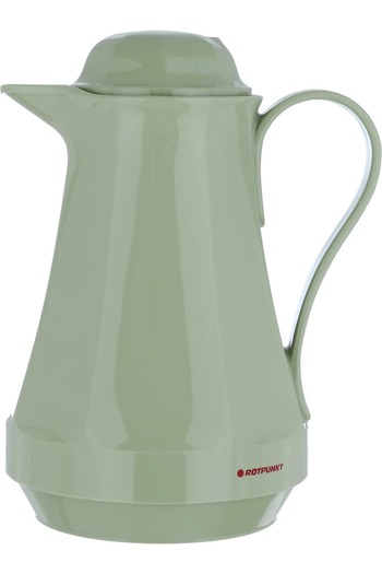 ROTPUNKT thermos, 1 liter, glass inner container, plastic outer shell