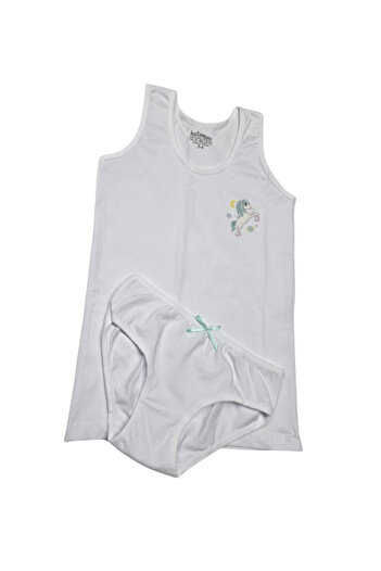Benittokids Katamino Girl's Wide Strap Tank Top & Slip Set