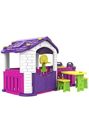 TOYMOGER TOY MONARCH Mini Panda Big Play House with 3 Play Activity