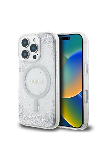 Guess High Protection Case for iPhone 16 Pro Max, Timaconprotect, Z75, Hard Plastic, Grey